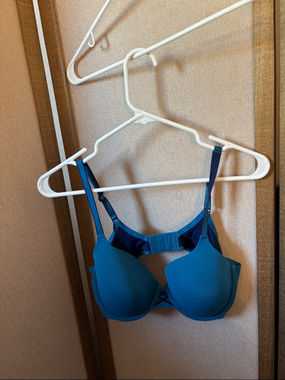 Warners Teal T-Shirt Bra - Smooth Support 36C